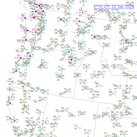 latest image of Lewiston,ID. obs