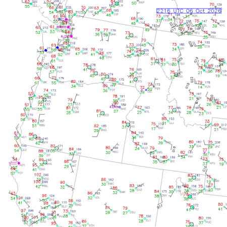 latest image of Lewiston,ID. obs
