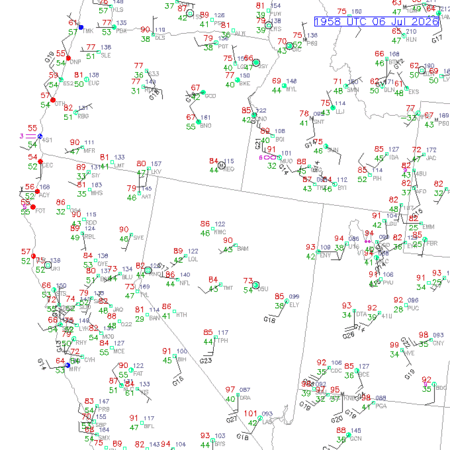 latest image of Winnemucca,NV. obs