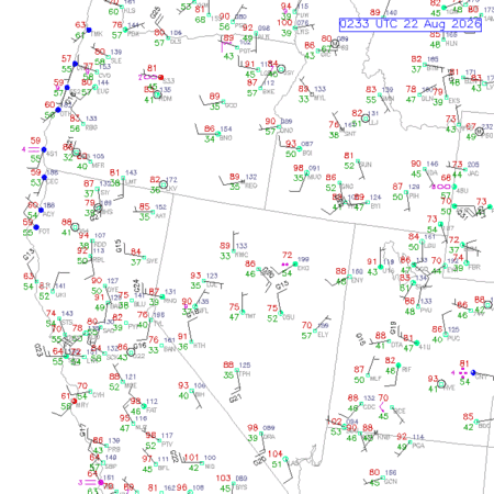 latest image of Winnemucca,NV. obs